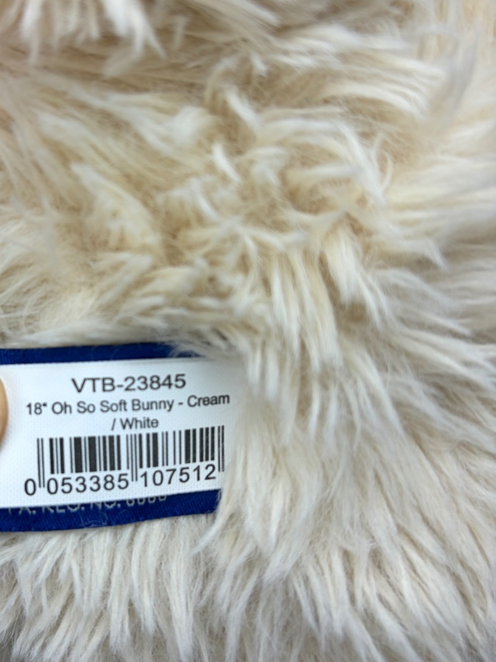 Vermont Teddy Bear 18" Oh So Soft Bunny Plush Stuffed Animal NEW - Picture 6 of 12